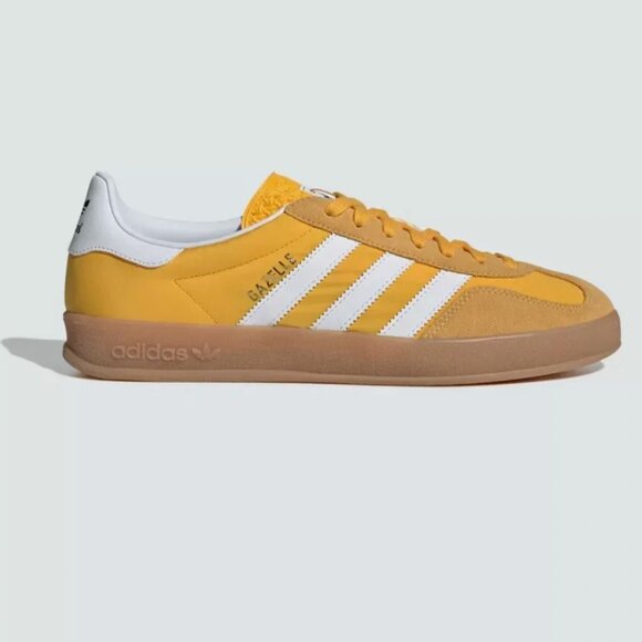 adidas Other - NEW - Original Box Adidas Gazelle Indoor Crew Yellow/Gold - Never worn! M9/W10.5